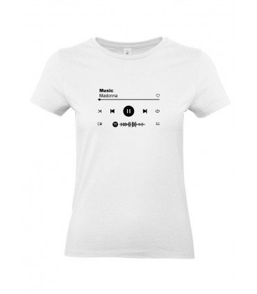 Spotify lemmiklaulu prindiga T-särk