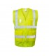  Safety vest with zipper and pockets for adults