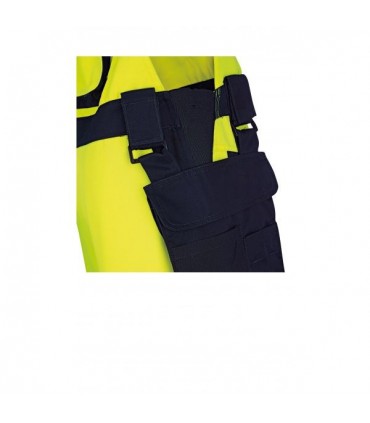  Work trousers with suspenders VIZWELL