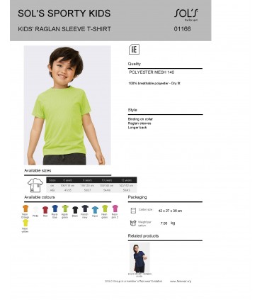  Training shirt for children Sporty Kids