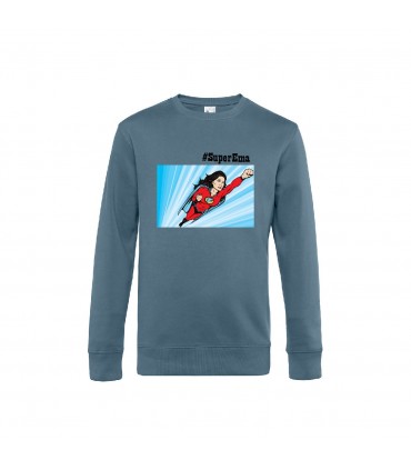 Hoodie with "SUPER MOM" picture
