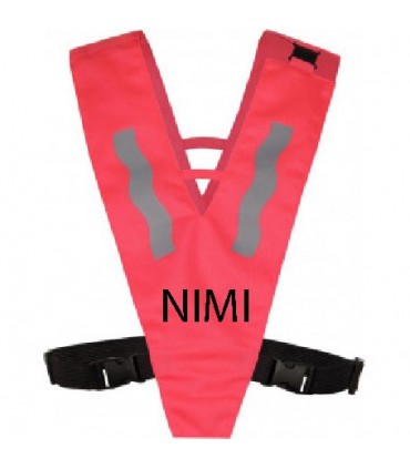 V-образный светоотражающий жилет для детей