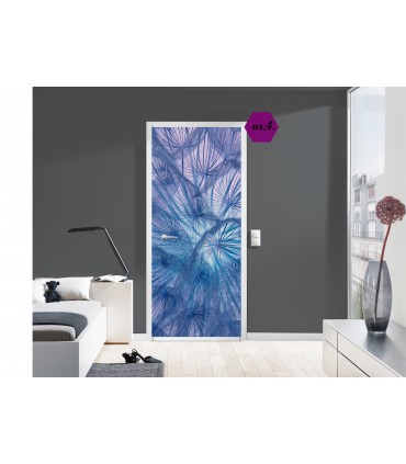 Наклейка на дверь на гладкую поверхность