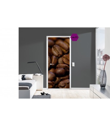 Наклейка на дверь на гладкую поверхность