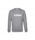  Heater Gray home sweatshirt with white lettering