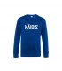  Blue home shirt with white lettering