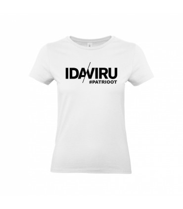  Cotton T-shirt for women "IDA-VIRU PATRIOT"