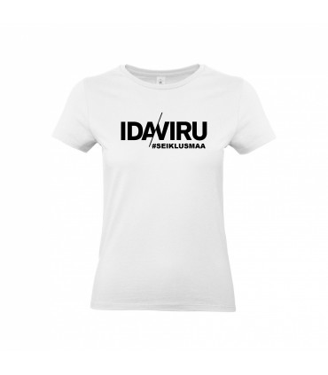 Хлопковая футболка для женщин "IDA-VIRU SEIKLUSMAA"