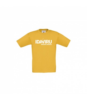 Lasten puuvillainen T-paita "IDA-VIRU SEIKLUSMAA"