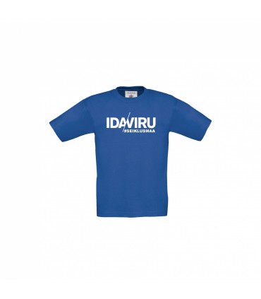 Хлопковая футболка для детей "IDA-VIRU SEIKLUSMAA"