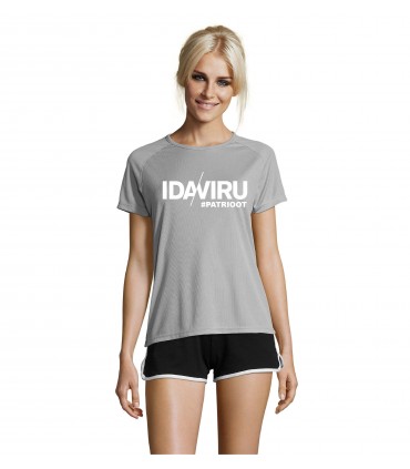  Sporty T-shirt for women "Ida-Viru PATRIOT"