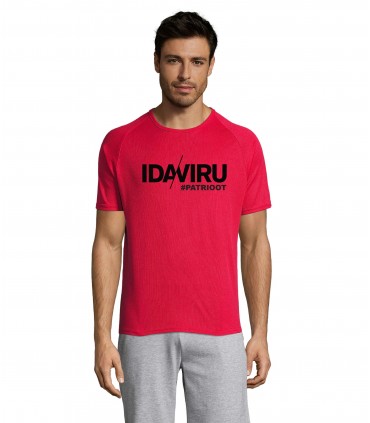Miesten urheilullinen T-paita "IDA-VIRU PATRIOTTI"