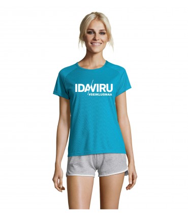 Sporty T-shirt for women "IDA-VIRU SEIKLUSMAA"