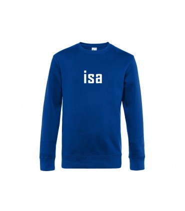 Klassikaline pusa kirjaga "ISA"