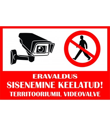  "PRIVATE PROPERTY" warning sign