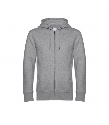 B&C KING Zipped Hoodie