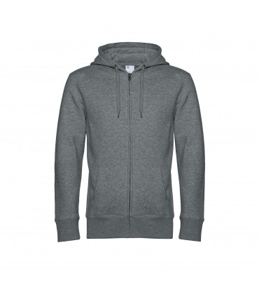 B&C KING Zipped Hoodie