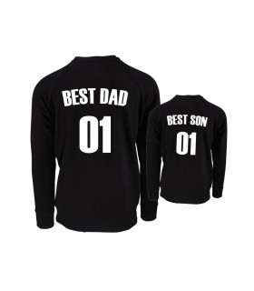 Set of father's and child's shirts/ 2 pcs