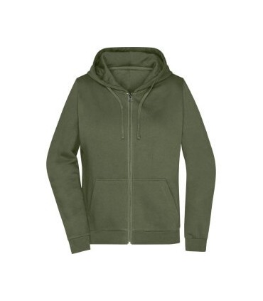 James & Nicholson Basic Zipped Hood JN755