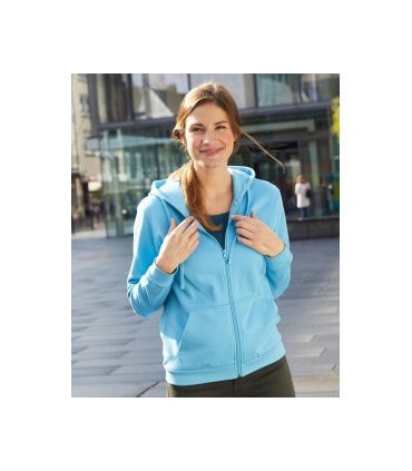 James & Nicholson Basic Zipped Hood JN755