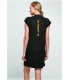 Womens cotton dress with logo