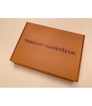 Box with a personal print