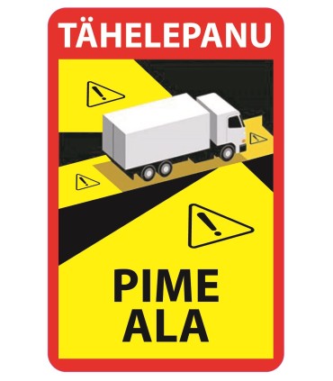 PIME ALA kleebis sõidukile