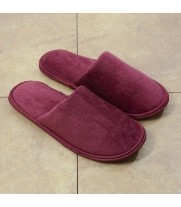 Velor slippers with personal logo