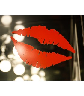  Lips decorative sticker