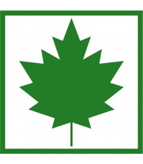  Maple leaf sticker for the car