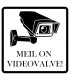  "We have video surveillance" sticker