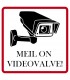 "Meil on videovalve" kleebis